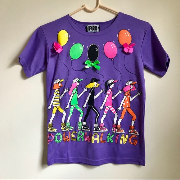 Other - 🦋Vintage Purple Graphic Tee Shirt Girls